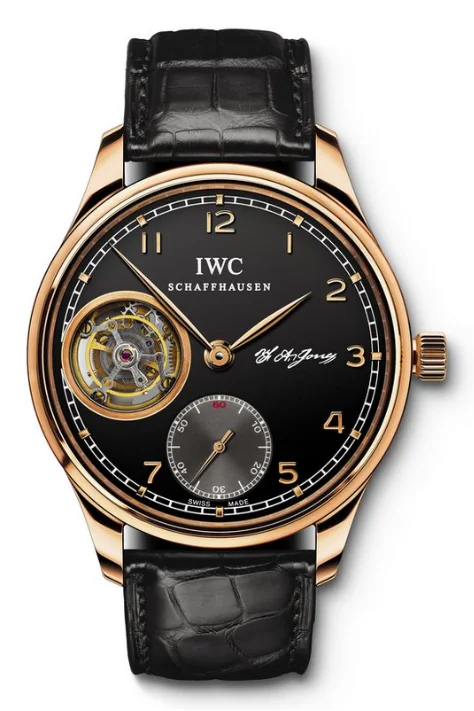 IWC Portuguese Tourbillon PORTUGIESER TOURBILLON HAND-WOUND F.A. JONES RG